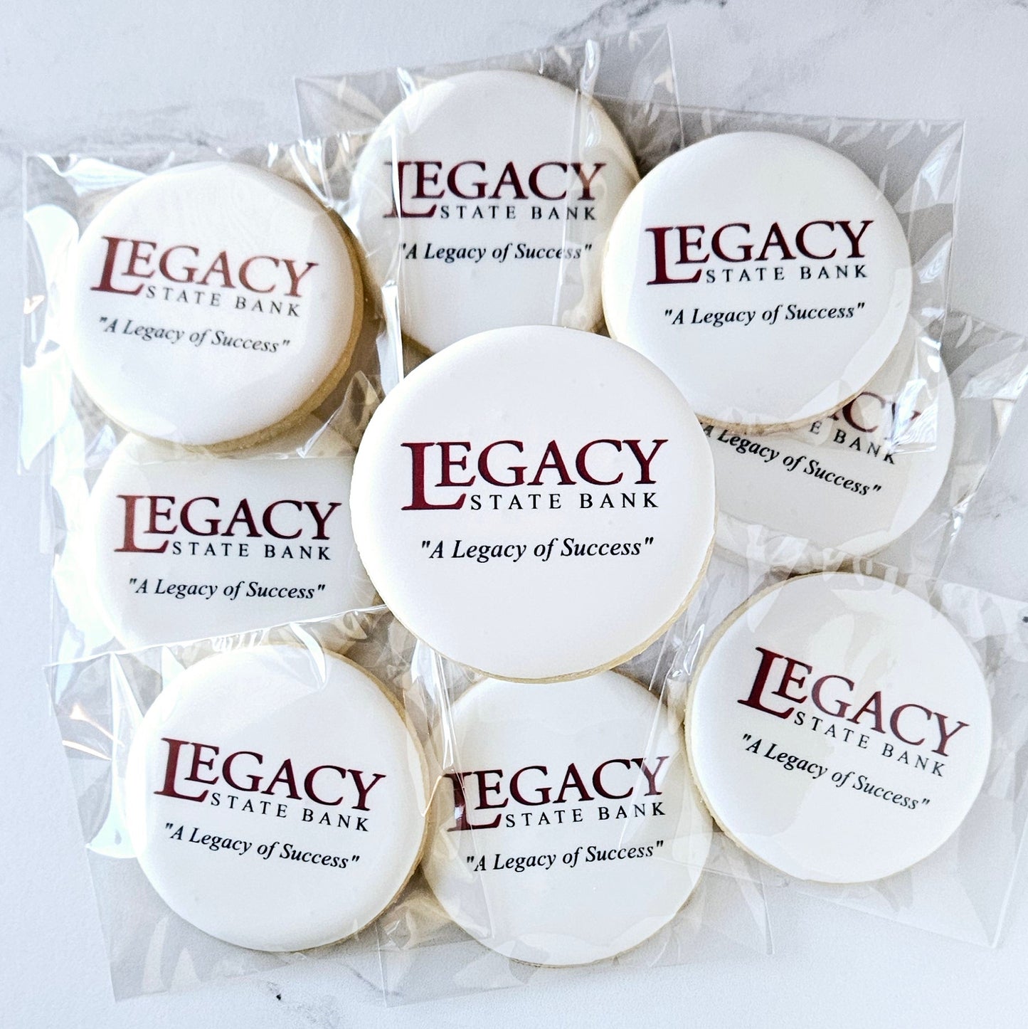 logo cookies with legacy state bank