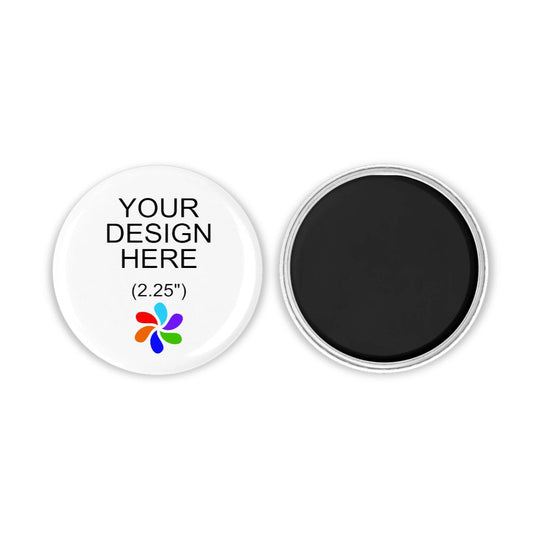 Custom Round Photo Magnets, 2.25"