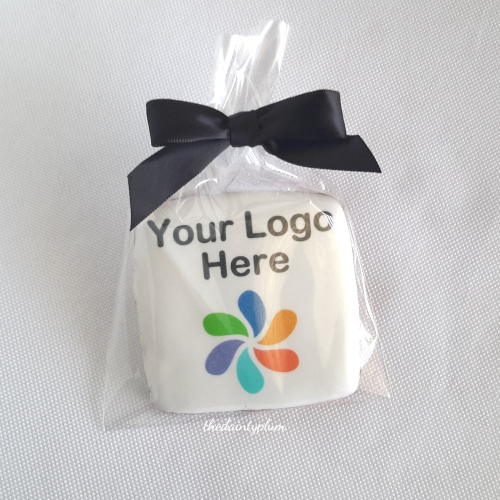 logo cookie, branded cookie, corporate cookie