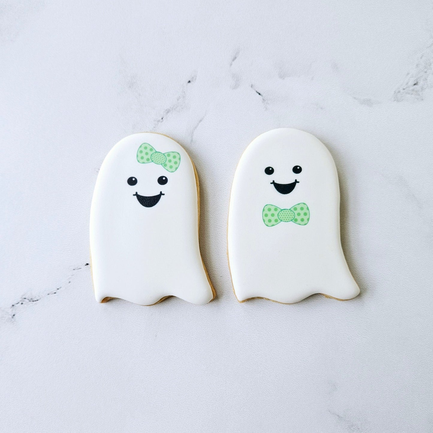 ghost cookies, boo cookies