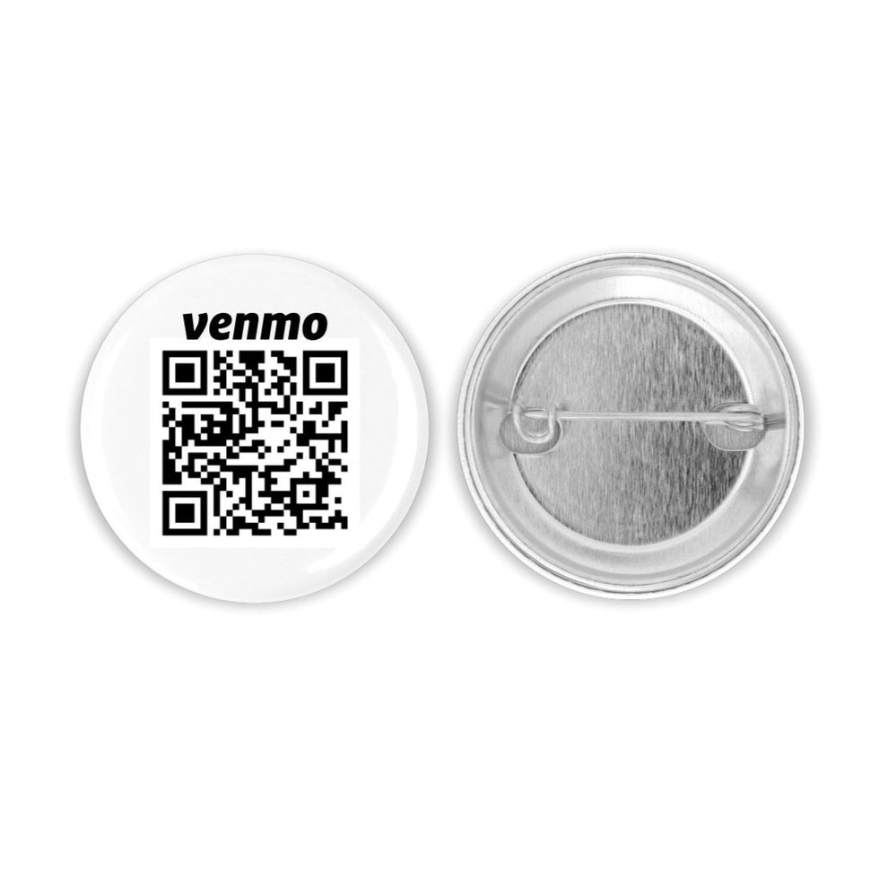 QR Code Button Pin, 1.25