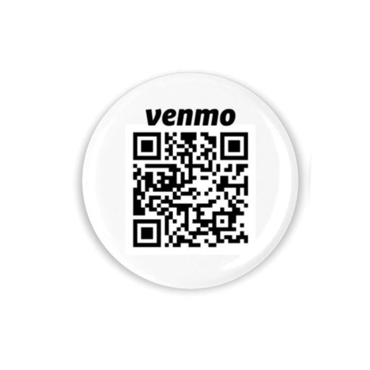 qr code, qr code button, qr code button pin