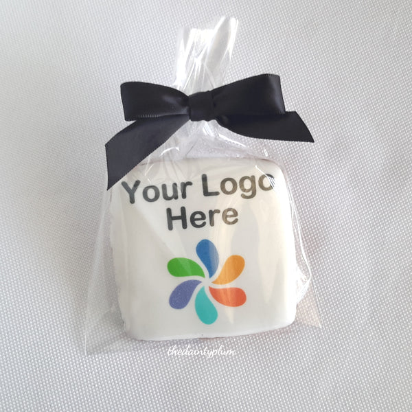 logo cookie, branded cookie, corporate cookie