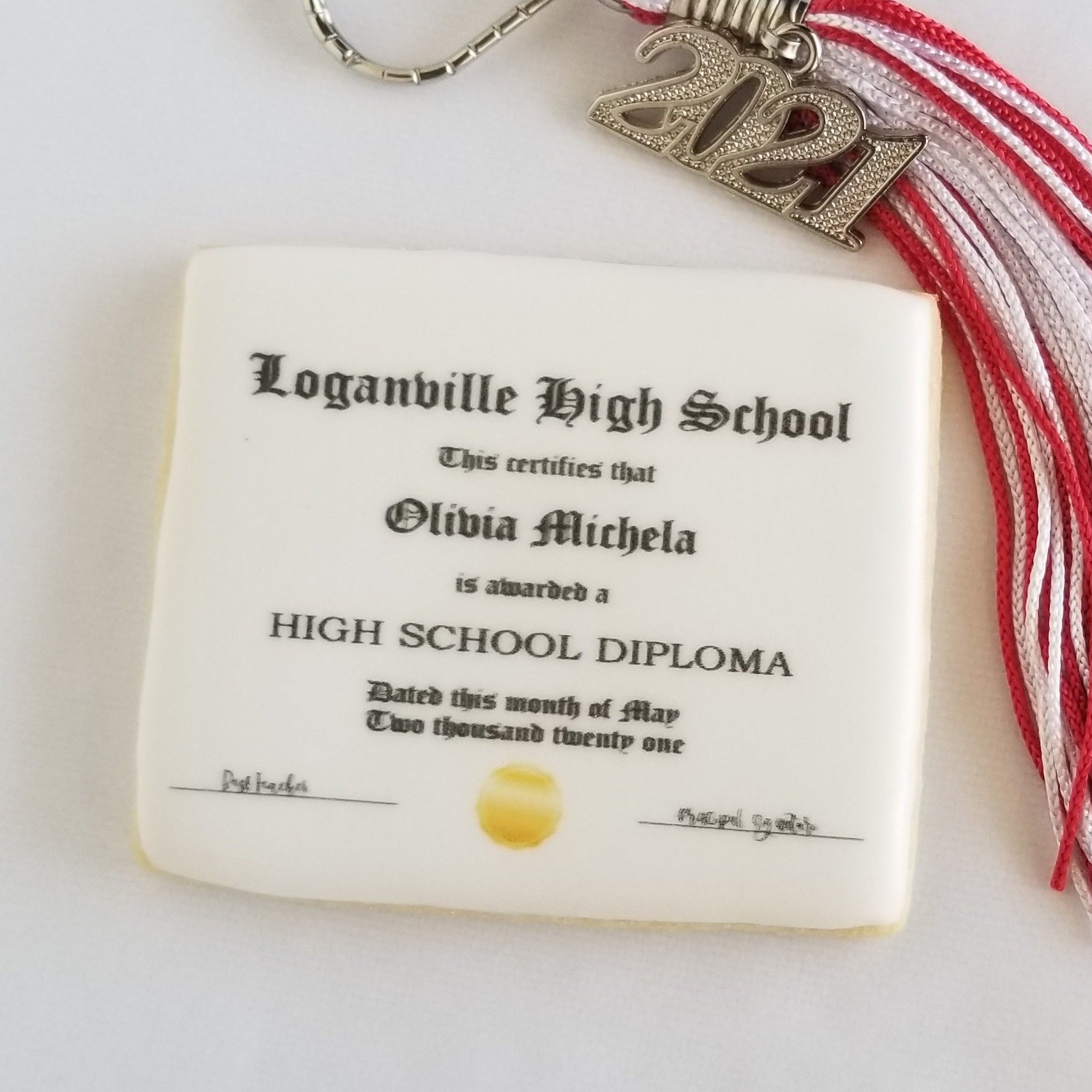 diploma cookies, graduation cookies, custom diploma cookies