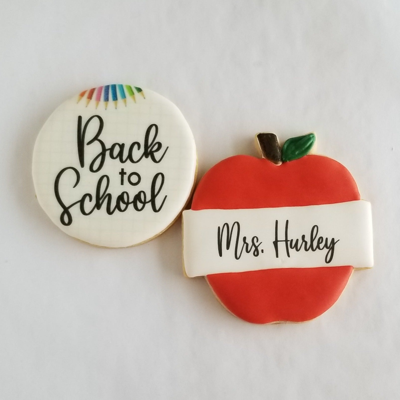 Teacher life cookies, teacher cookies, bake to school