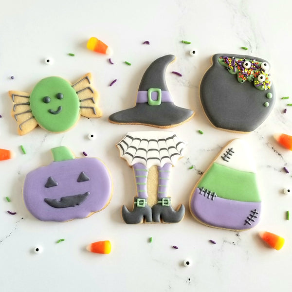 Halloween cookies, Halloween decorating class
