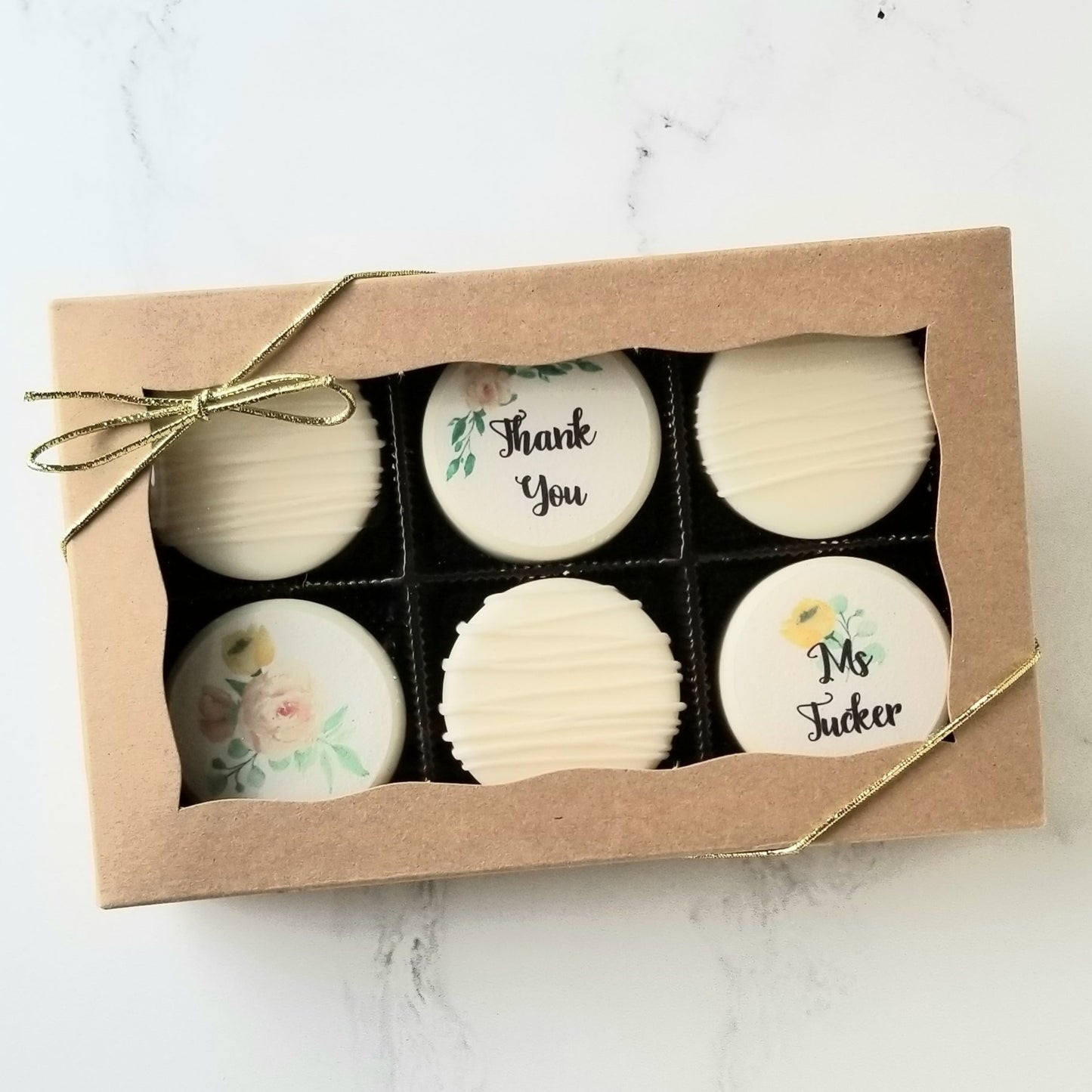 thank you chocolate covered oreos, chocolate covered oreos, oreo gift box, client gift, employee appreciate gift, Logo Oroes, edible image oreos, thank you gift, printed oreos, picture Oreos, happy anniversary, last minute gift, chocolate gift, Birthday gift, luxury gift box, thinking of you gift, I'm Sorry gift, wedding gift, hostess gift, client gift, teacher gift