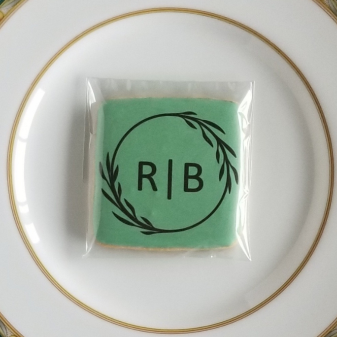 wedding favor, party favor, unique wedding favors, edible wedding favor, wedding, monogram cookies