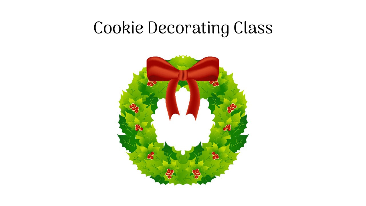 Christmas Cookie Decorating Class (Trimming the Tree)