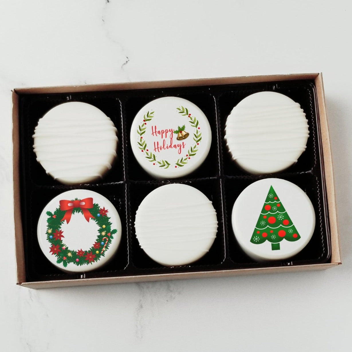 hostess gift, employee gift, client gift, thank you gift, customerchocolate covered oreos, hostess gift, chocolate covered oreos gift, hostess chocolates, printed cookies, atlanta cookies, happy fall cookies, employee gift, client gift, student cookies, good luck cookies, chocolate gift box, happy holidays gift, christmas chocolate gift