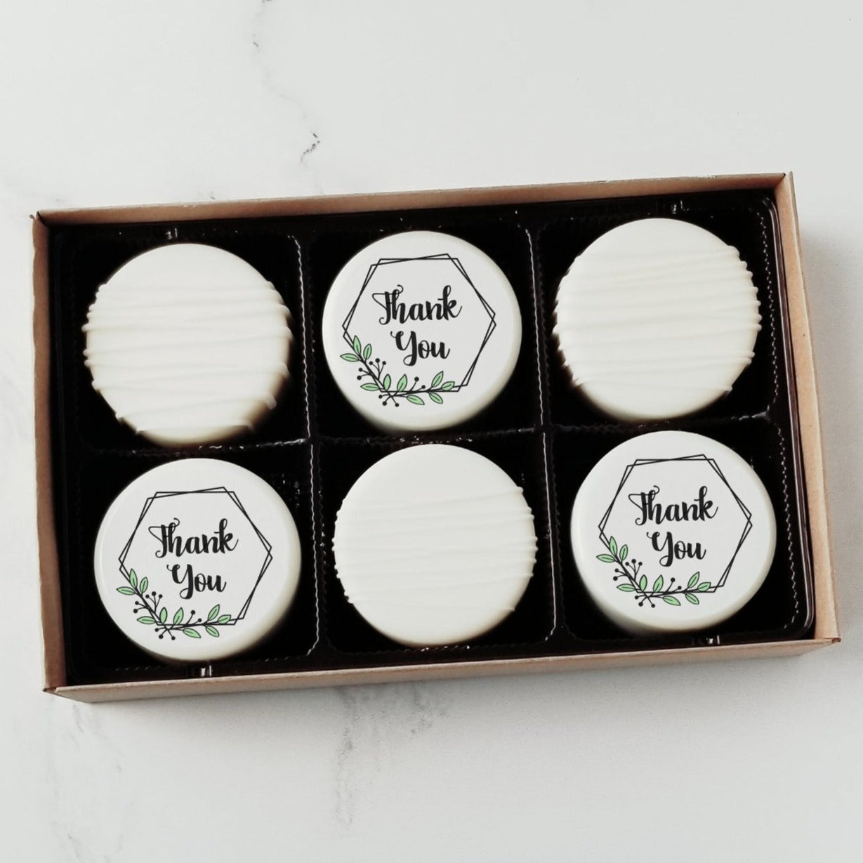 Happy Birthday Oreos, birthday cookies, birthday gift set, printed cookies, edible image oreos, logo oreos, client gift, hostess gift, birthday present, atlanta cookies
