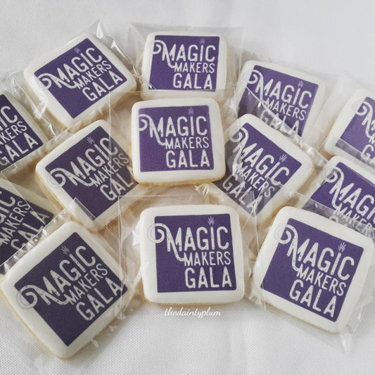 logo cookie, branded cookie, corporate cookie, direct print cookies, edible image cookies