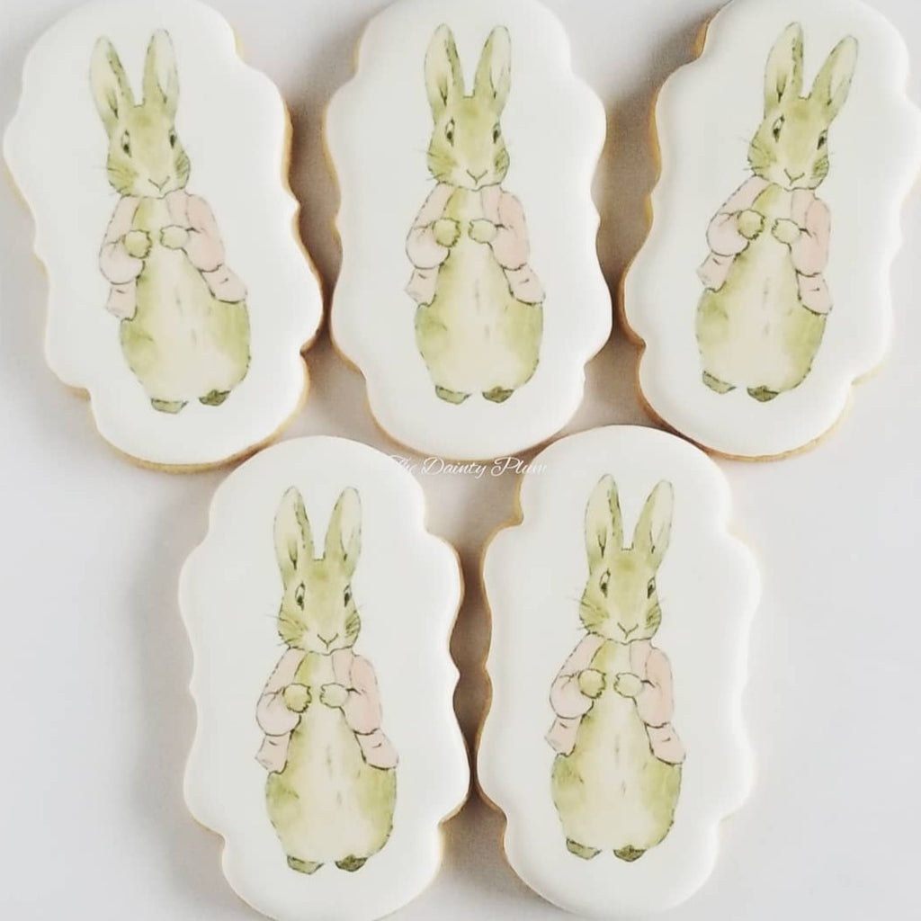 Peter Rabbit Cookies - Dozen – The Dainty Plum, LLC