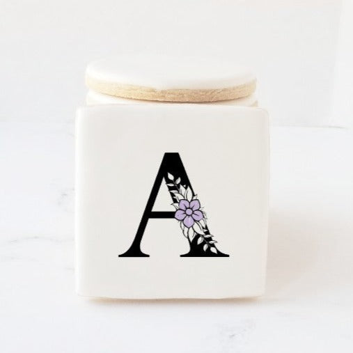 floral wreath cookies, wedding favors, edible place cards, bridal shower cookies, engagement cookies, floral wreath cookie, monogram cookie, wedding cookies, Atlanta cookies, direct print cookies, printed cookies