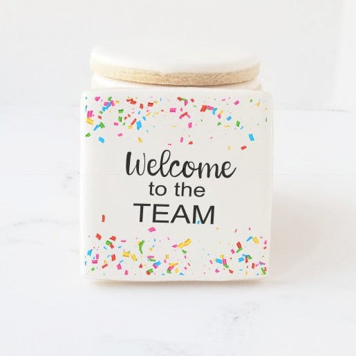 Thank you cookies, cookie gift box, gourmet cookies, hostess gift, employee gift, client gift, corporate gifts, subscription box, welcome to the team, onboarding gift, new employee gift