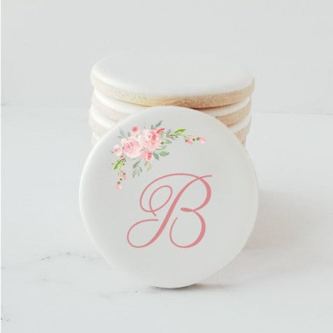 wedding favors, edible place card, unique place card, unique wedding ideas, wedding cookies, monogram cookies, personalized monogram cookies, bride and groom cookies, custom monogram cookies, bridal shower cookies, anniversary cookies, birthday cookies, wedding brunch cookies, rehearsal dinner cookies, direct print cookies, printed cookies