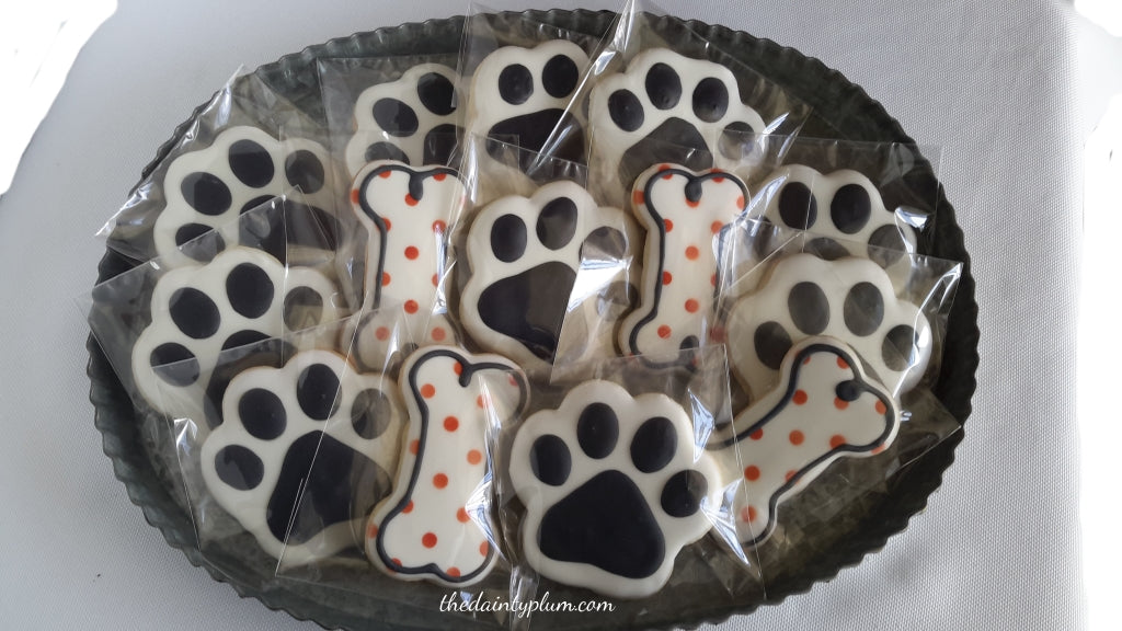 Paws and Bones Cookies - 12 Pcs