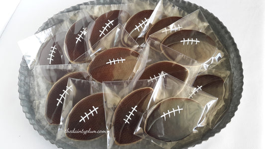 Football Cookies - 12 Pcs